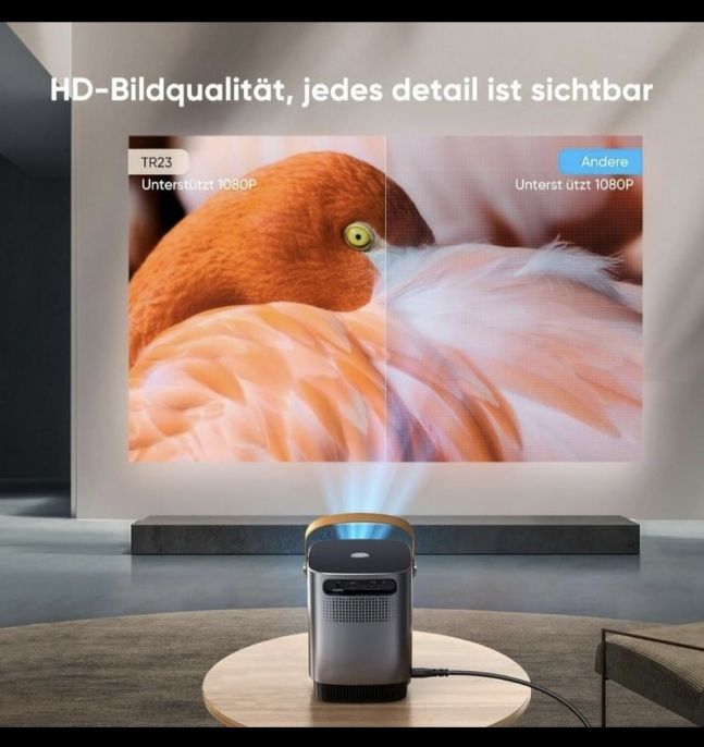 Videoprojektoren: Mini Beamer Full HD mit WiFi 6 & Bluetooth, Zoom – Neu und originalverpackt aus Zürich von alu_dzr7 3