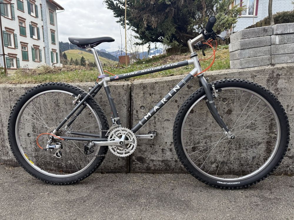 Cadre VTT Rétro MARIN Pine Mountain – Acier CR-MO – Tige Pince – Occasion