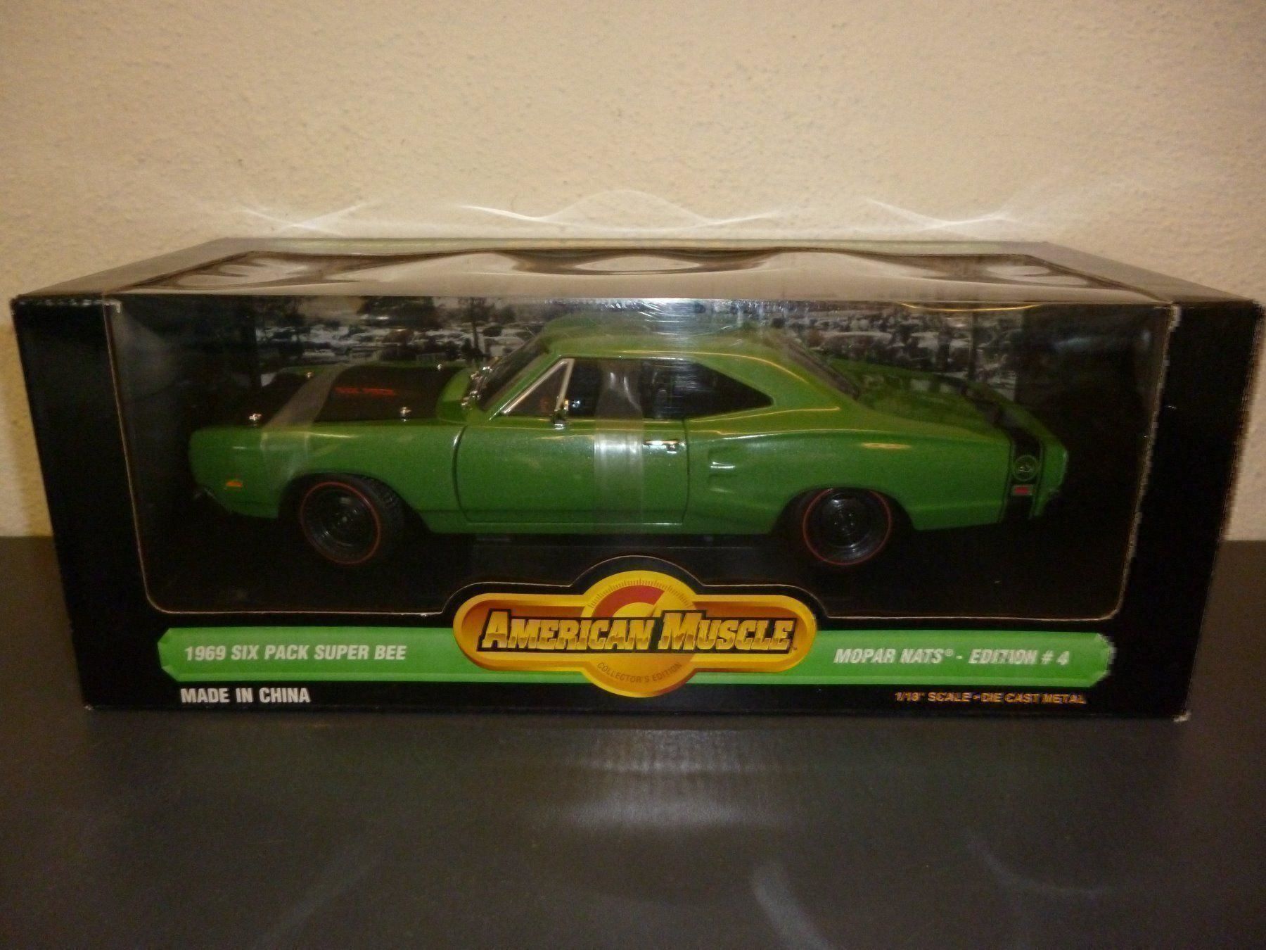 Dodge Modellini d'auto: Dodge Superbee 1969 440 Six-Pack 1:18 – Nuovo e nell'imballaggio originale da Niederwil SG venduto da Kaicorner03