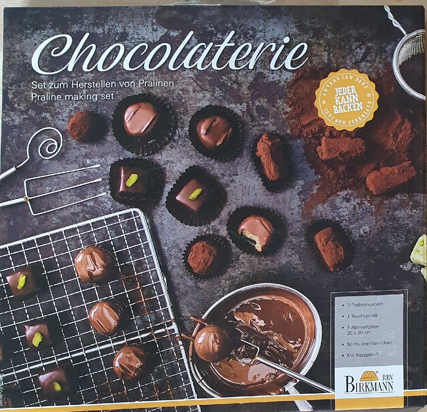 Moules à gâteaux: Birkmann Pralinen-Set, neuwertig! – Neuf avec emballage d'origine à Freienwil par mattwhel