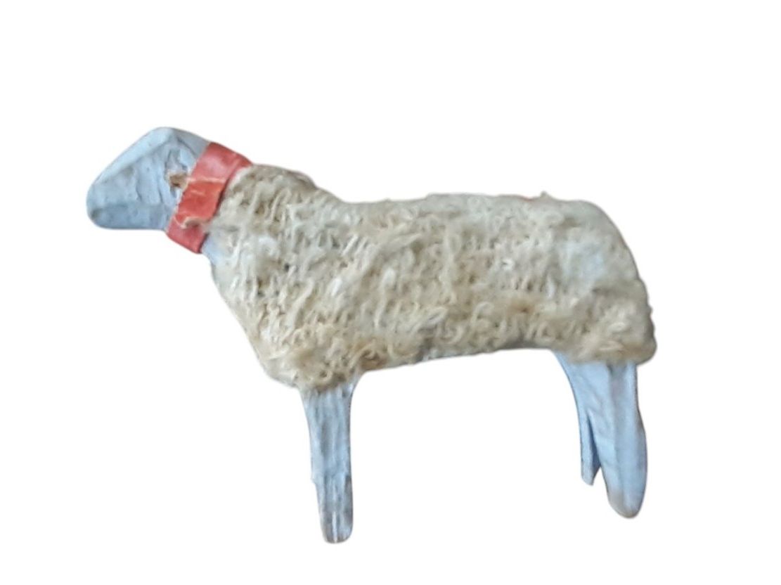 Statuette: Schaf Erzgebirge antik – Usato da Mörschwil venduto da lindaswunderkiste