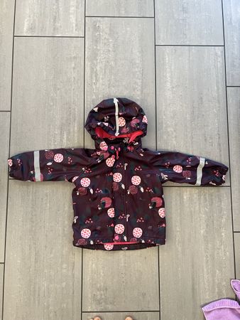 Regenjacke gefüttert Reima Gr. 86 TOP Zuatand