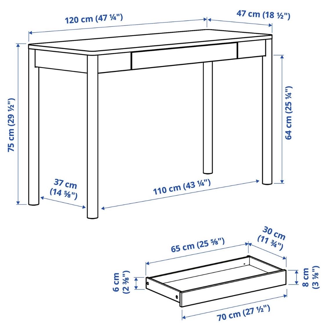 Ikea Schreibtische: Schreibtisch Ikea – Gebraucht aus Wiesendangen von bettba 3