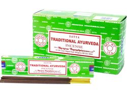 🌿 12x Original Satya Ayurveda Räucherstäbchen 15g 🌿