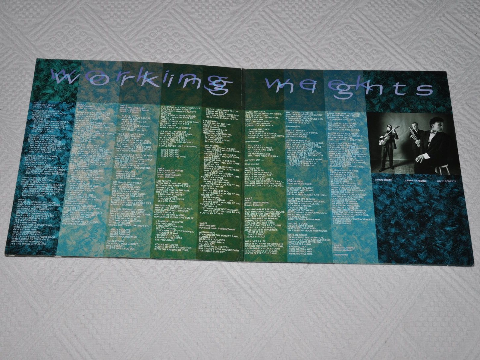Dischi in vinile: LP Working Week - Working Nights – Usato da Boll venduto da Theodora15 2