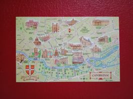 AK Cambridge England Lageplan