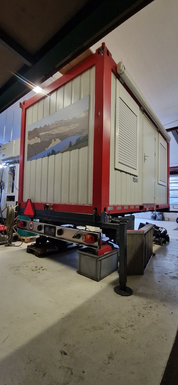 Contenitori edile: Tremco Container Wohnwagen – Usato da Murg venduto da mar_t7qy 1