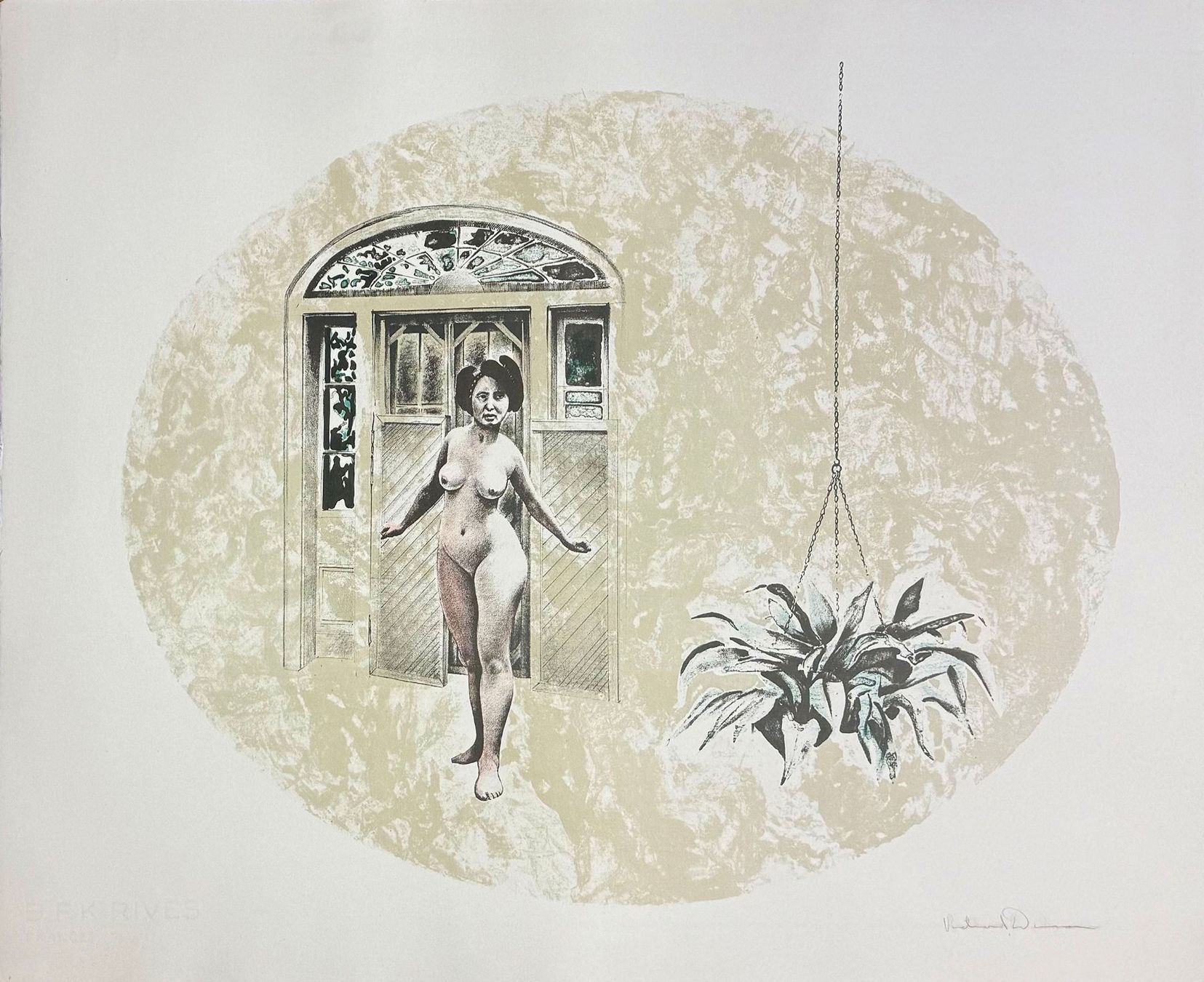 Grafica & Litografie: Lithographie, unleserlich signiert – Usato da Baar venduto da Roze1 1