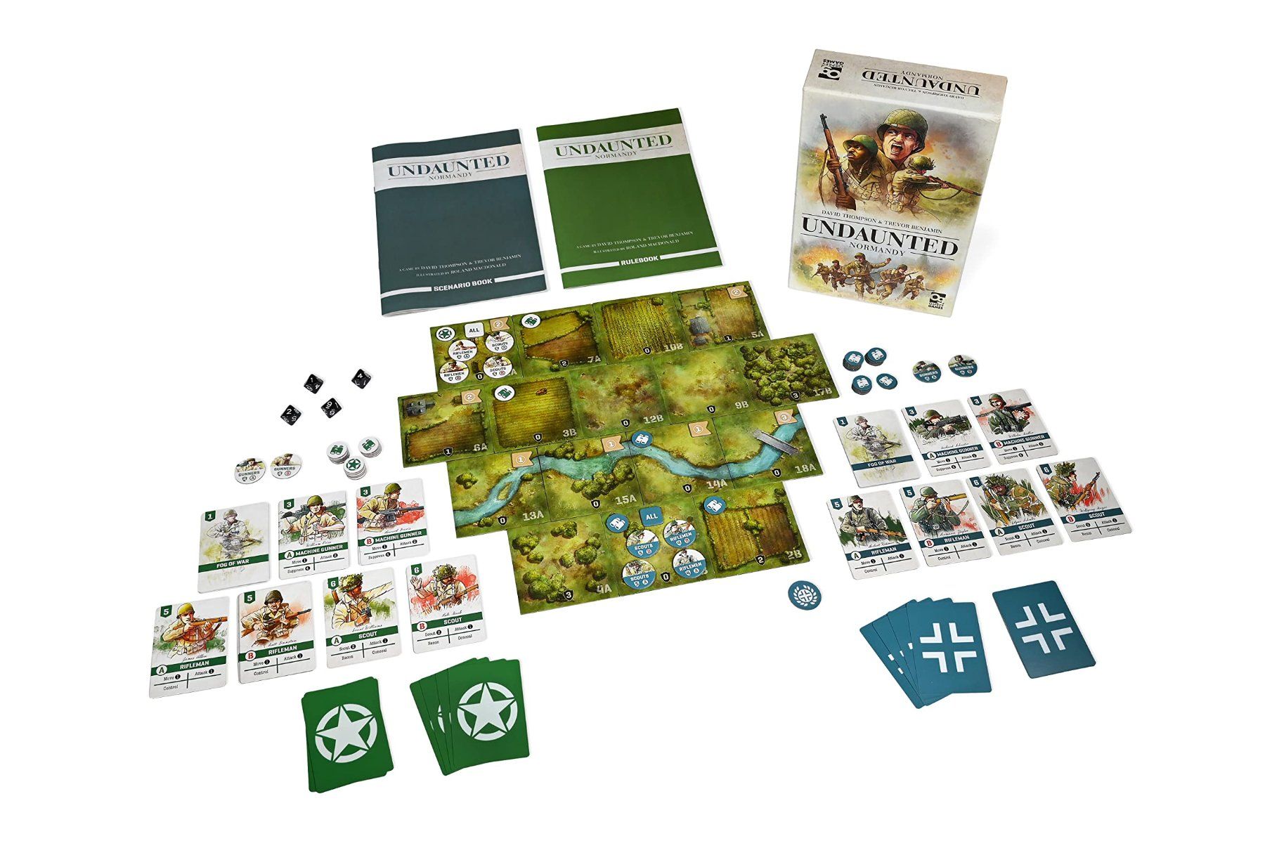 Spiele: Undaunted: Normandie Brettspiel – Gebraucht aus Lyss von Fankman 2