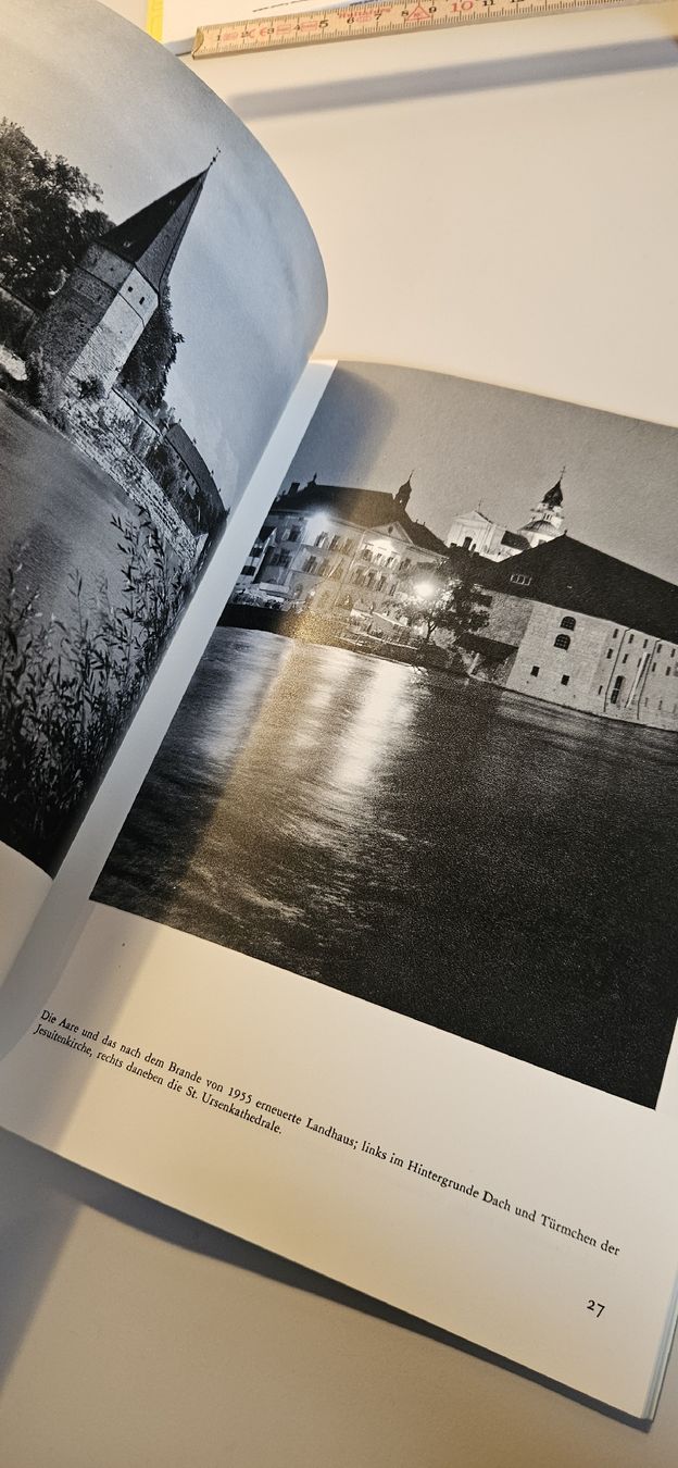 Livres: Solothurn, Buch von Hans Enz 1969 – D'occasion à Belp par Ginus85 5