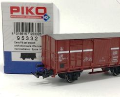 Piko H0 95332 FS Spitzdach-Güterwagen Hfhs mit KKK neu