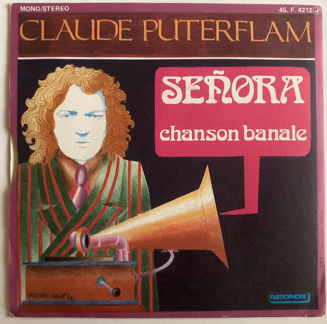 Vinyles: CLAUDE PUTERFLAM - SEÑORA – D'occasion à Poliez-Pittet par Newtown-Records 1