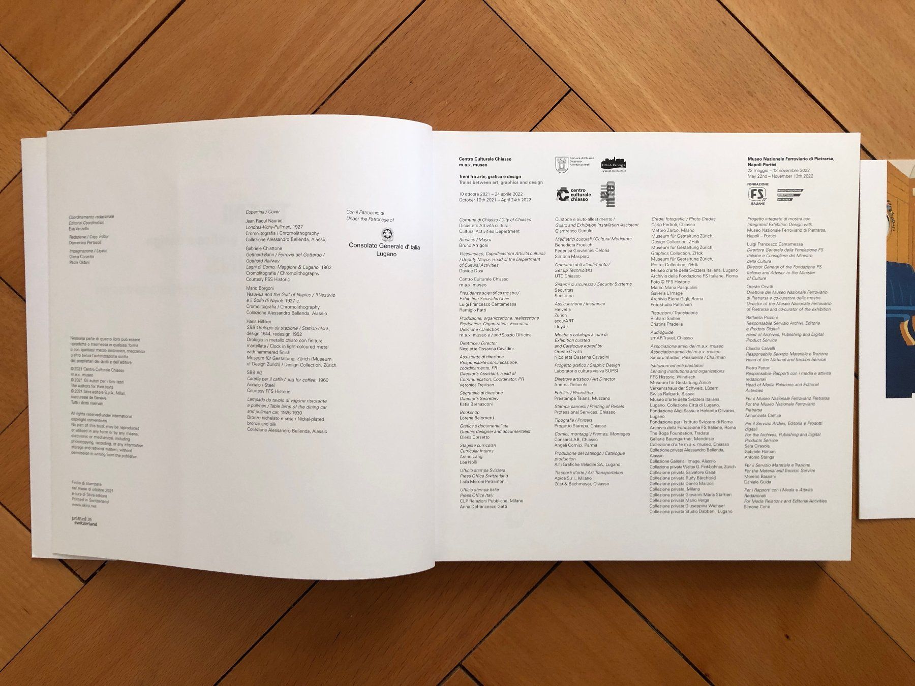 Libri: Kunst Buch: Trains between art, graphics and design – Usato da Lugano venduto da gio.yo 1