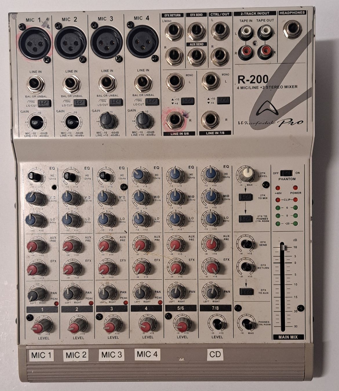 Strumenti musicali: Wharfedale pro r200 mixer – Usato da Biel/Bienne venduto da Sasha4u 1