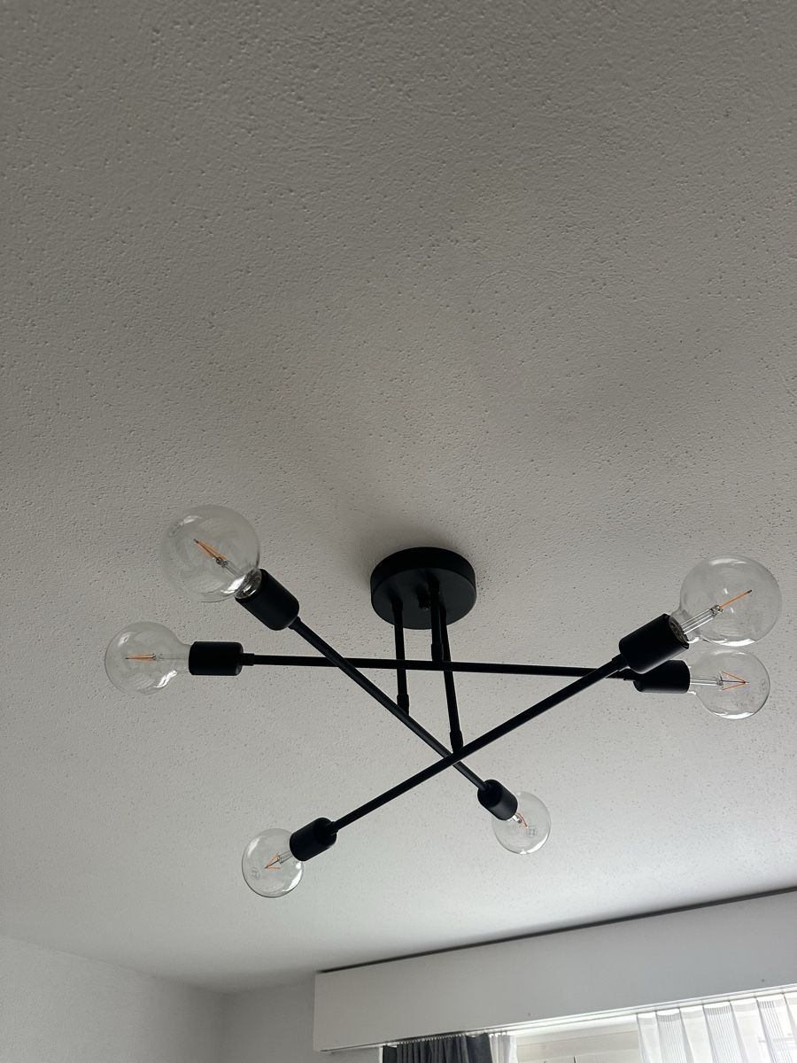 Lampadari & plafoniere: Moderner Kronleuchter schwarz – Usato da St. Gallen venduto da adr_l9jg