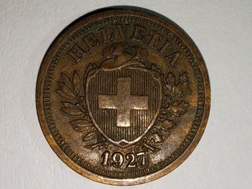 Toutes les monnaies: 1 Räppler 1927 – D'occasion à Rieden SG par Mpfenni 1