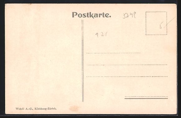 Cartoline postali: AK Ragaz, Bahnhofstrasse und Dorfbad – Usato da Berlin venduto da bartko-reher 1