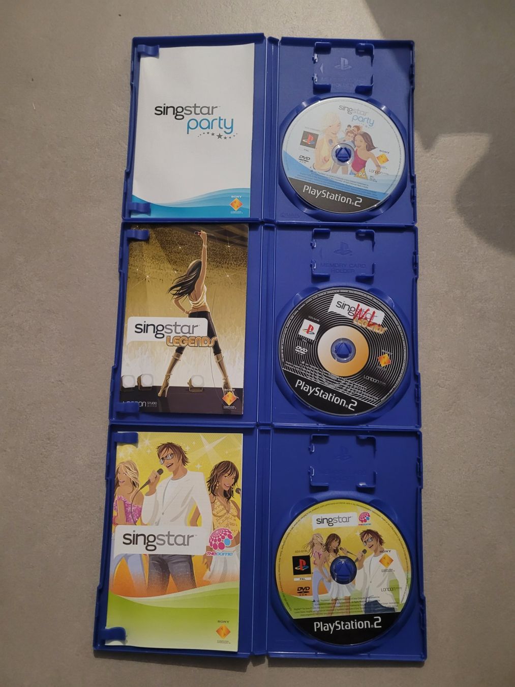 Giochi: 3x Singstar / PS 2 / Playstation 2 (PAL) – Usato da Uezwil venduto da -Retrogames- 1