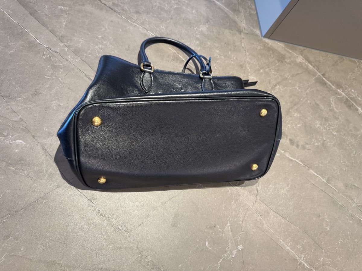 Prada Taschen für Damen: Prada Kalbsledertasche Double 1BA579 Schwarz – Gebraucht aus Schindellegi von Leormn_ch 3