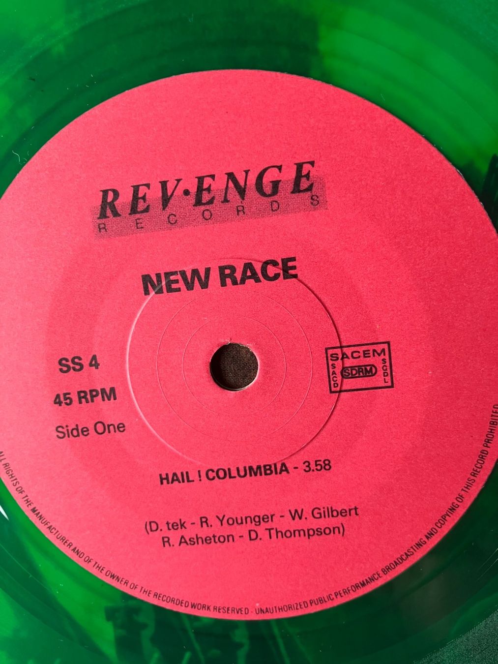 Dischi in vinile: New Race – Usato da Aarwangen venduto da Jukebox3 5