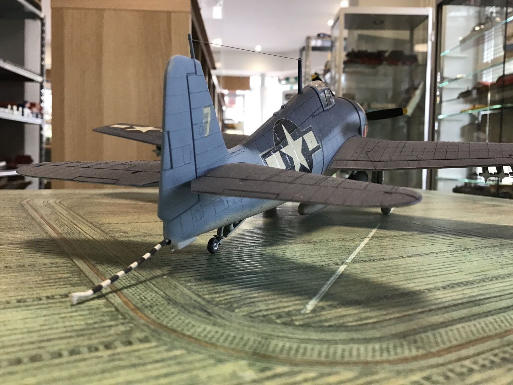 Kit di modellismo & Modellini statici: F4F Wildcat Modellbausatz, gebaut 1:48 – Nuovo (secondo la descrizione) da Männedorf venduto da Modell-Spezialisten 5