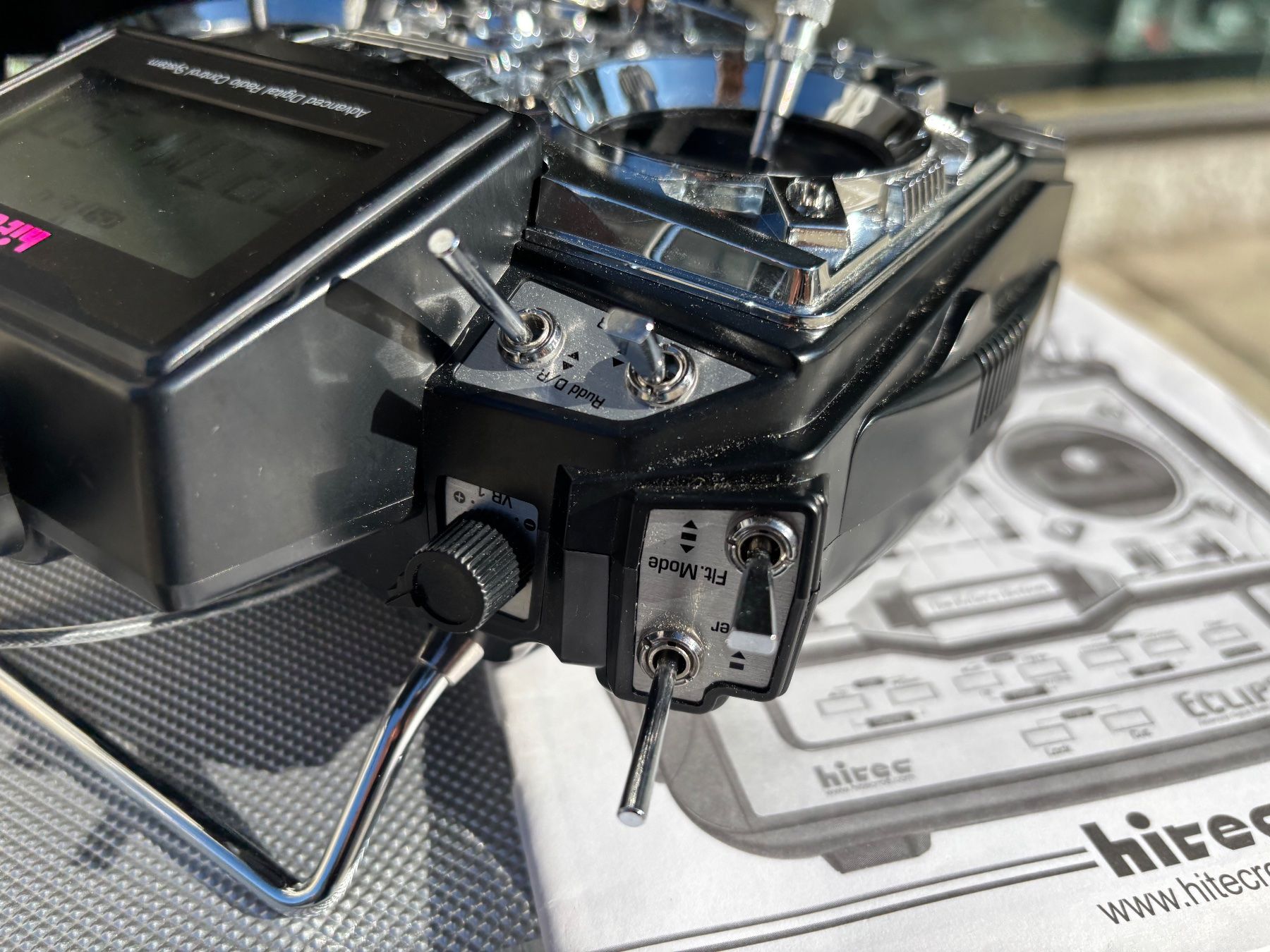 Modellismo RC: RC Hitec Eclipse 7 tch 2.4Ghz mudule PRO Radio – Usato da Chiasso venduto da Carrara-Modellismo 8