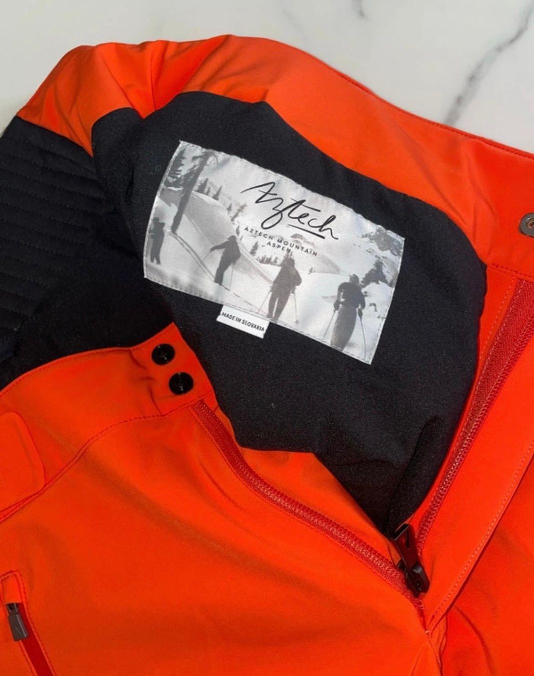 Pantaloni: Aztech ski pants orange uomo – Usato da Pontresina venduto da cli_g8qv 5