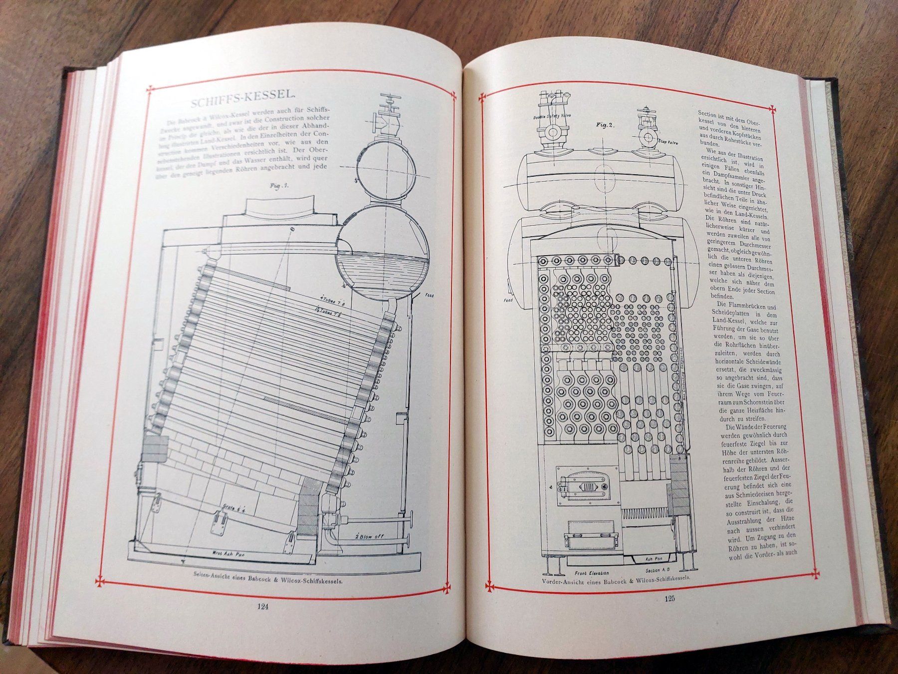 Libri: Antikes Buch Dampfmaschinen-Kessel Technik – Usato da Schönenwerd venduto da Steidi 2