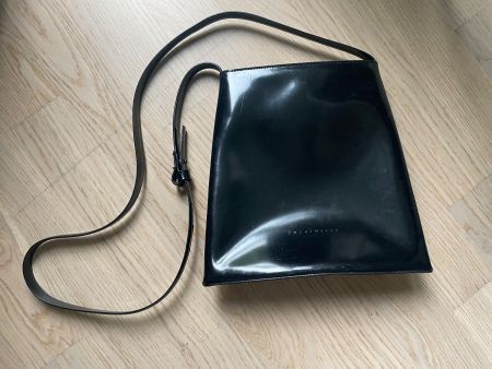 Cocinelle Handtasche Tasche Lackleder schwarz elegant