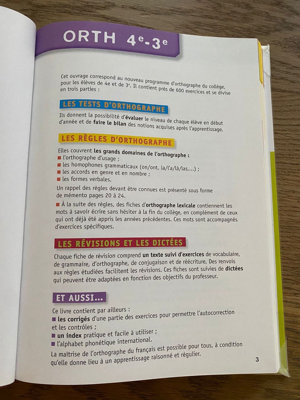 Libri: Apprendre l'orthographe – Usato da Delémont venduto da Petitlutin 2