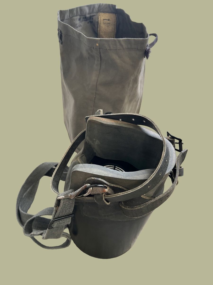 Altro in Antiquarato & Arte: Masque à Gaz Cheval Militaire WW2 – Usato da Bellevue venduto da Belafer 3