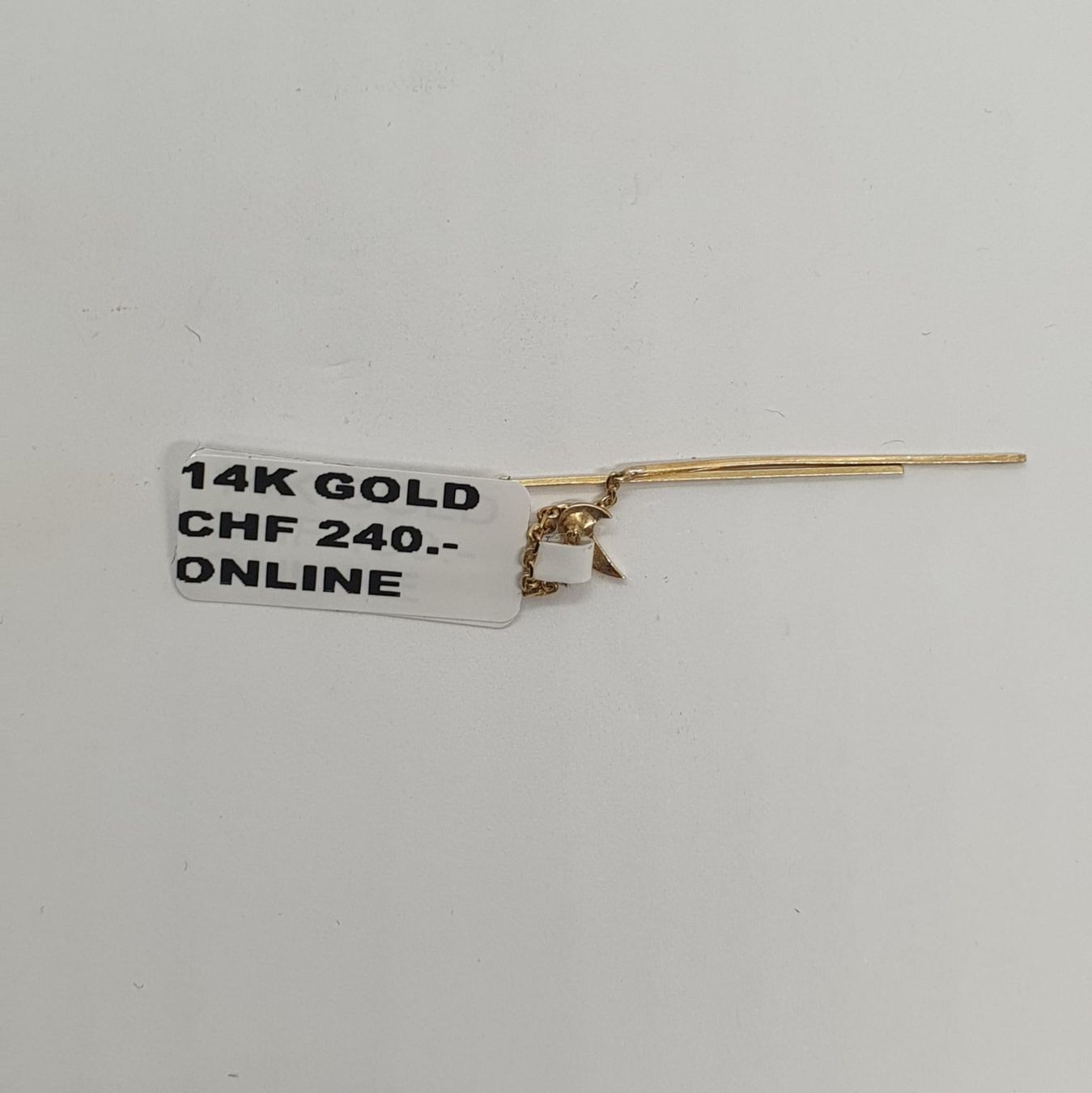 Orecchini pendenti & Orecchini a lobo: Echt 14K Gold Ohrhänger – Usato da Luzern venduto da Luzern-Goldhaus 1