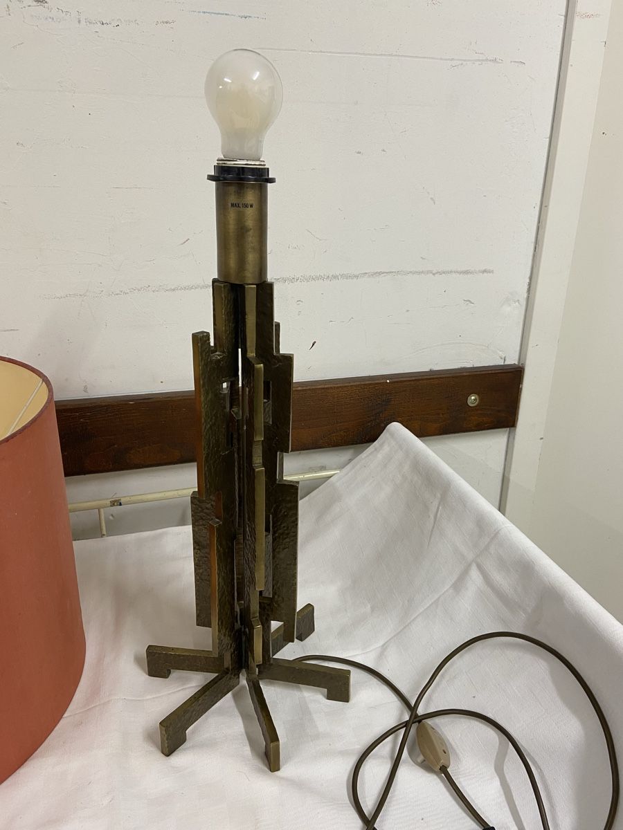 Lampen: Designer  Angelo Brotto Bronze Tischlampe  – Gebraucht aus Dietikon von brocki-eyra