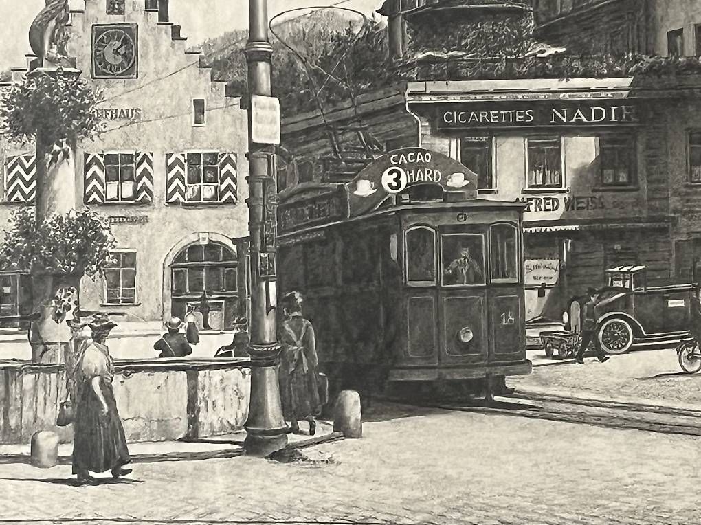 Poster & Bilder: Bild Stadt St.Gallen (Marktplatz) – Gebraucht aus Hünibach von ste_v6h9 2