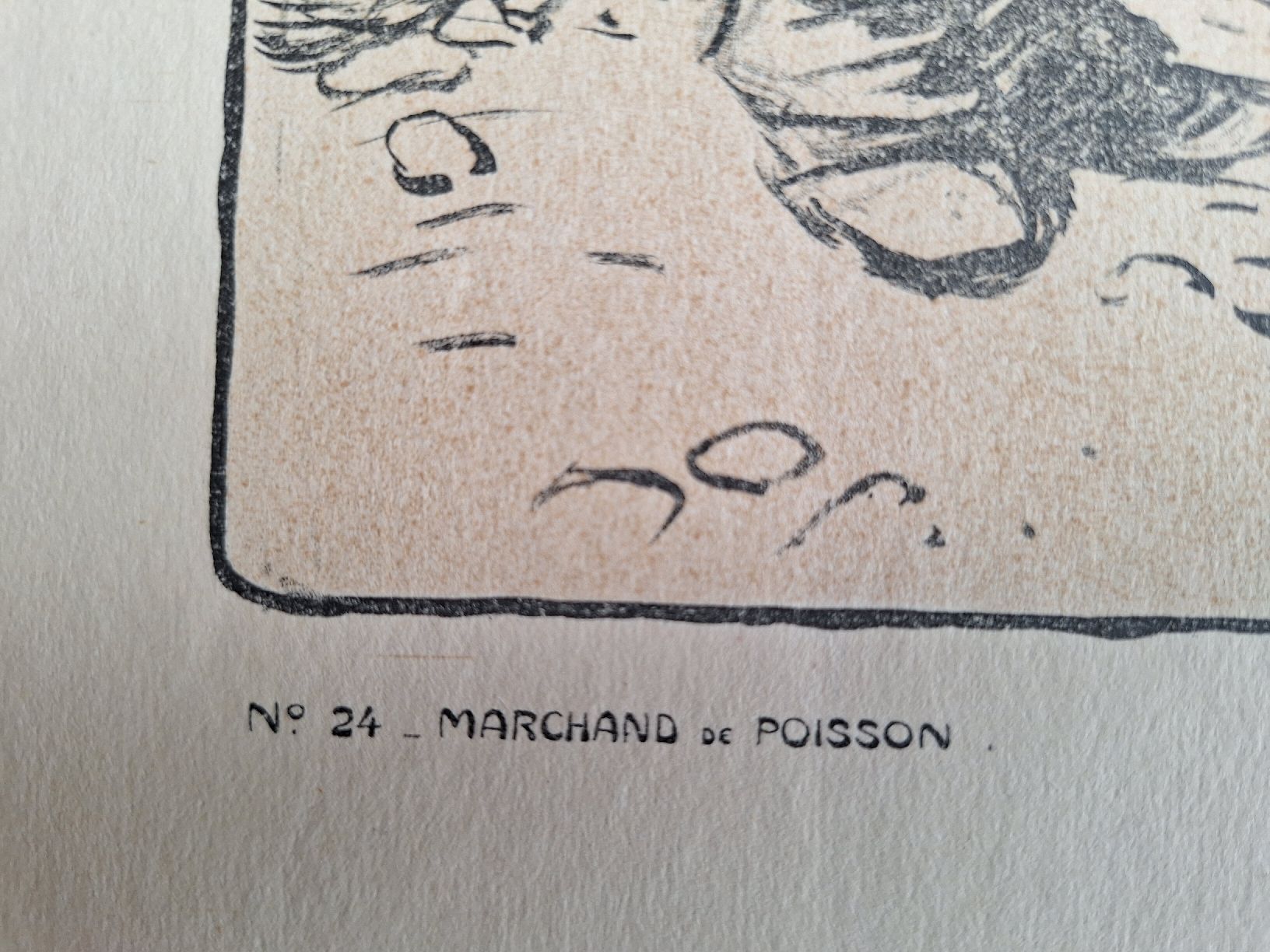 Grafica & Litografie: EDOUARD VALLET MARCHAND DE POISSON – Usato da Bevaix venduto da bohrap 3