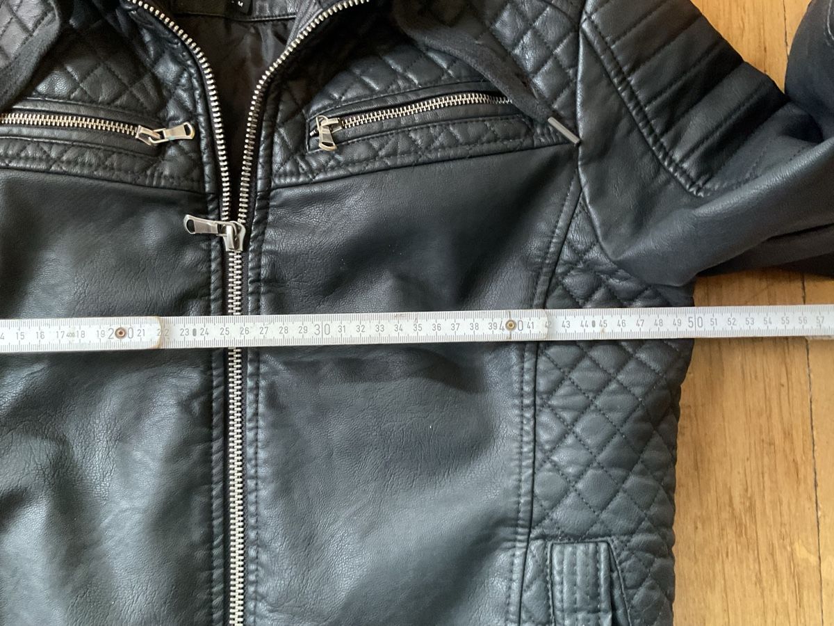 Giacche: Herren Lederjacke Gr. M Clockhouse schwarz – Usato da Trimbach venduto da Lexli11 2