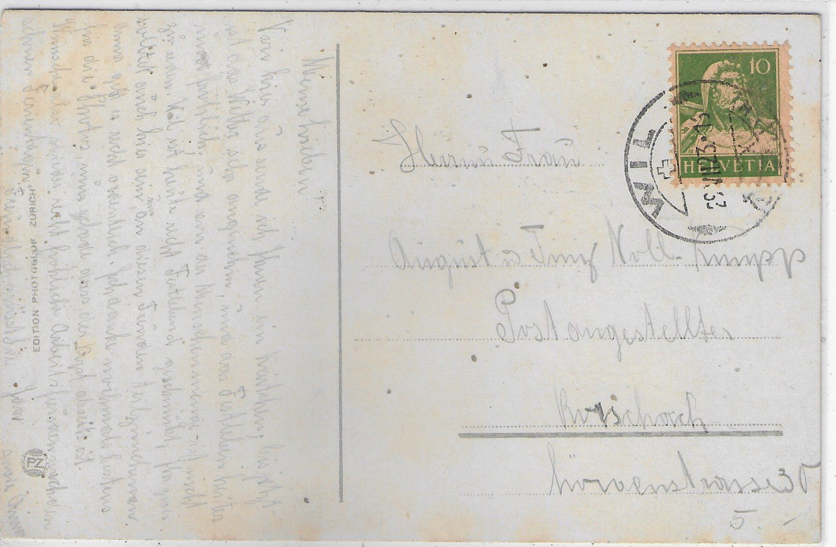 Cartoline postali: Wil - Generalansicht im Sommer - Litho – Usato da Ettingen venduto da Kartenplanet 1