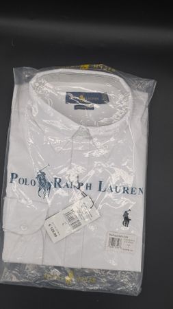 Ralph Lauren Herren Hemd, Weiss, Grösse L, Neu mit Etikett