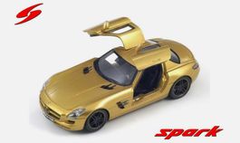 Mercedes-Benz SLS AMG 1/43 SPARK open Doors - no Minichamps