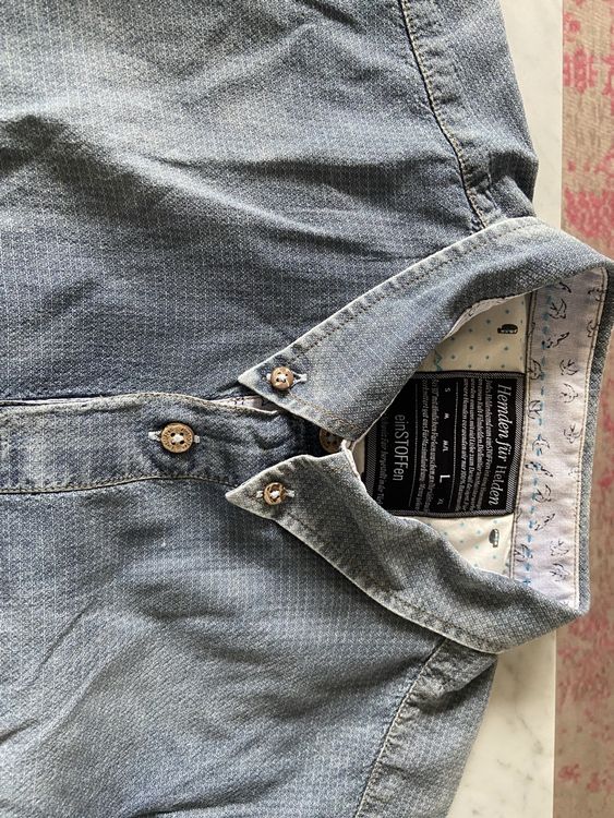 Camicie: Hemd von Einstoffen Gr. L – Usato da Flüh venduto da domiri 1