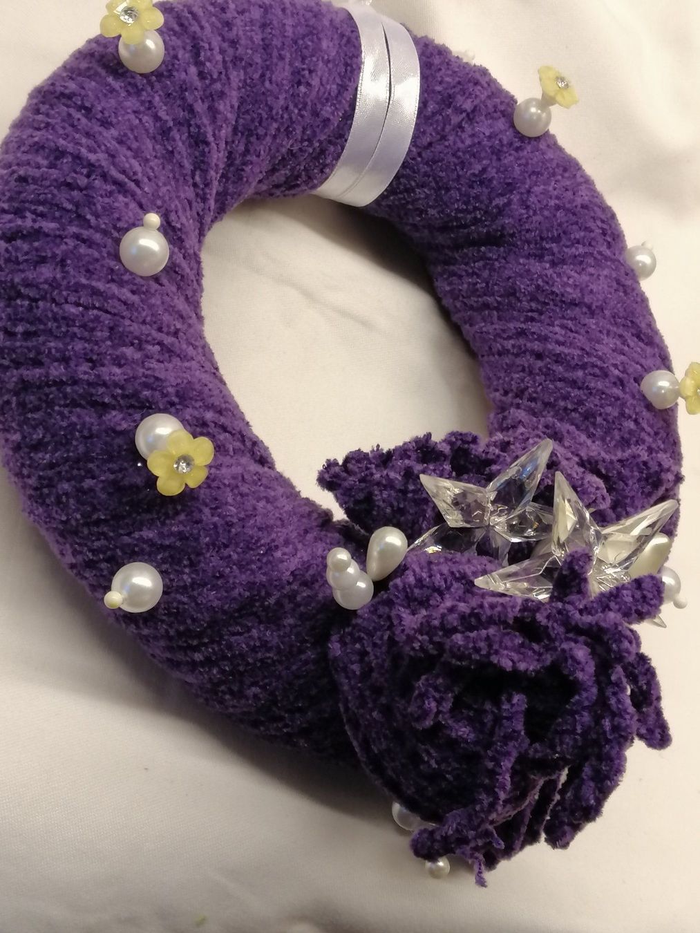Lana: Kranz, Chenillewolle,Hand Made CH – Nuovo e nell'imballaggio originale da Rheinfelden venduto da Cleopatra2000 1