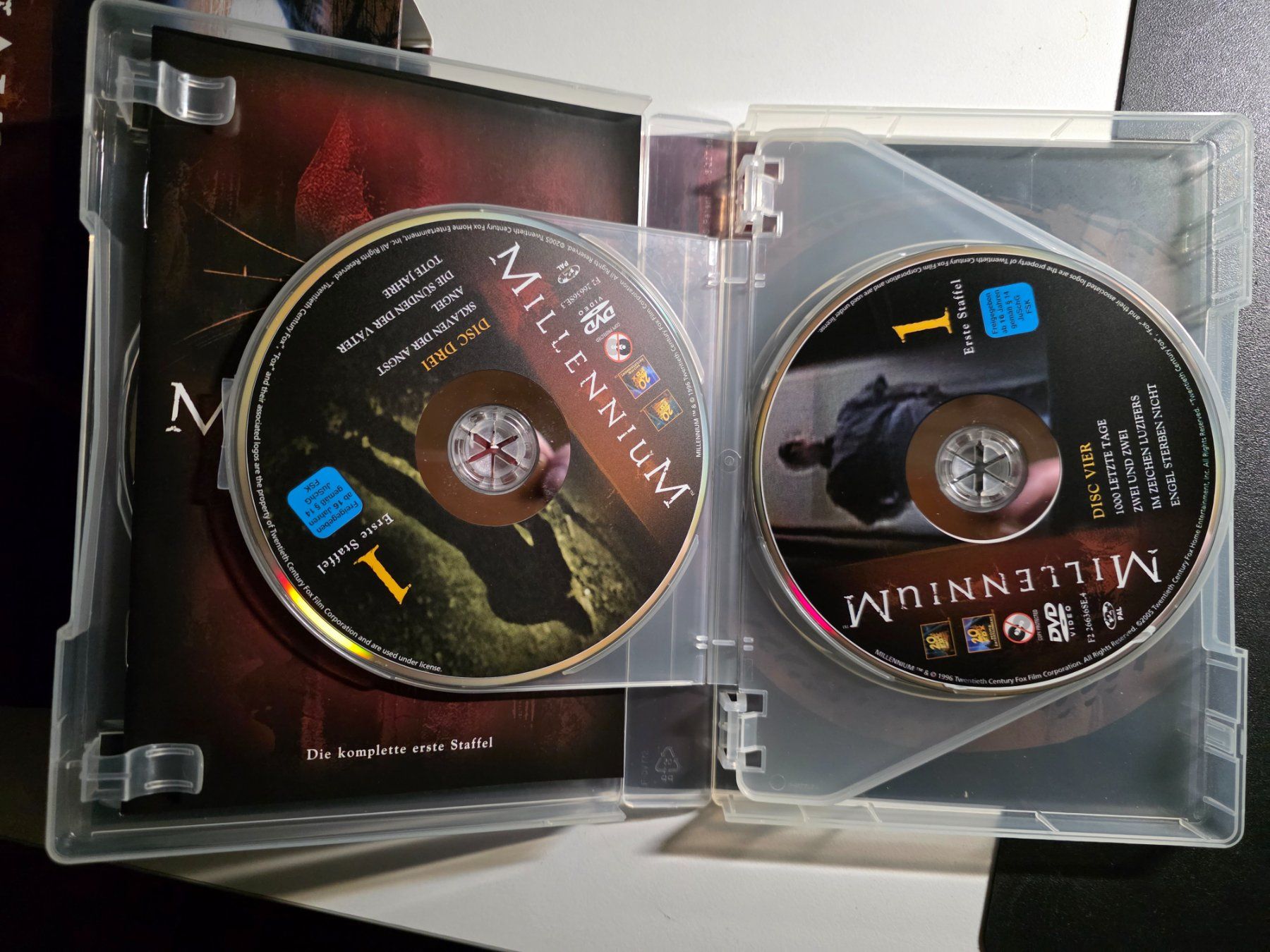 Tutti i DVDs: 6 DVD - Millenium 1 - komplette 1. Staffel – Usato da Walterswil BE venduto da Lonitti 3