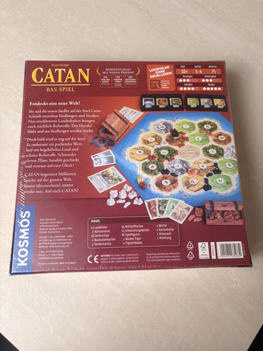 Kosmos Spiele: Das Spiel CATAN – Neu und originalverpackt aus Uttwil von ula_ls5l 2