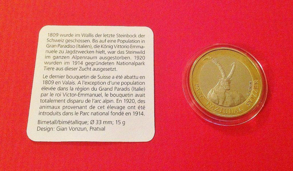 Tutti le monete: 10 Franken Steinbock 2007 PP ***TOP*** – Nuovo e nell'imballaggio originale da Anzère venduto da Strogoff1 1