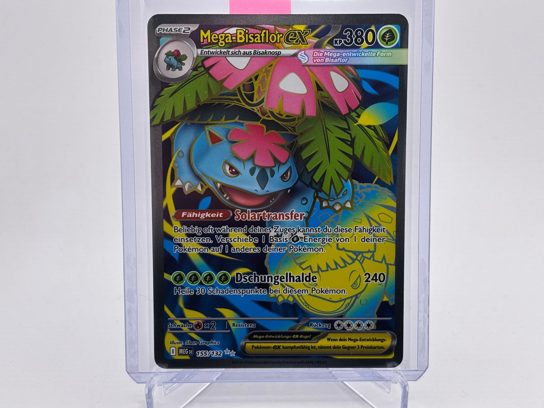 Pokémon Sammelbilder & Trading cards: Mega-Entwicklung - Mega Bisaflor ex (MEG 155) - DE – Neu (gemäss Beschreibung) aus Allschwil von Bullach