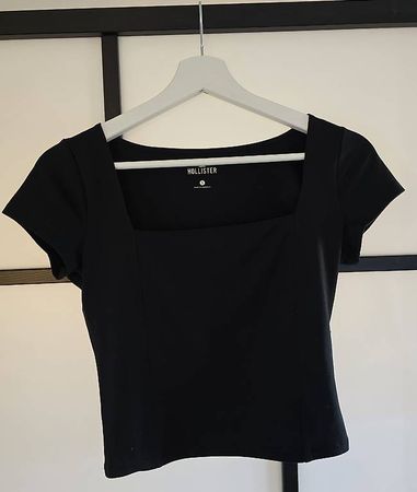 Hollister Top Gr. S / Schwarz