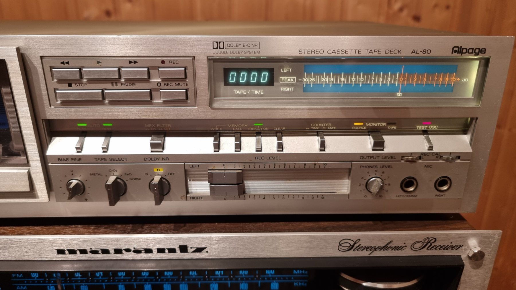Registratori: ALPAGE Tape Deck AL-80 – Usato da Schöfflisdorf venduto da Silvervintage.CH 3