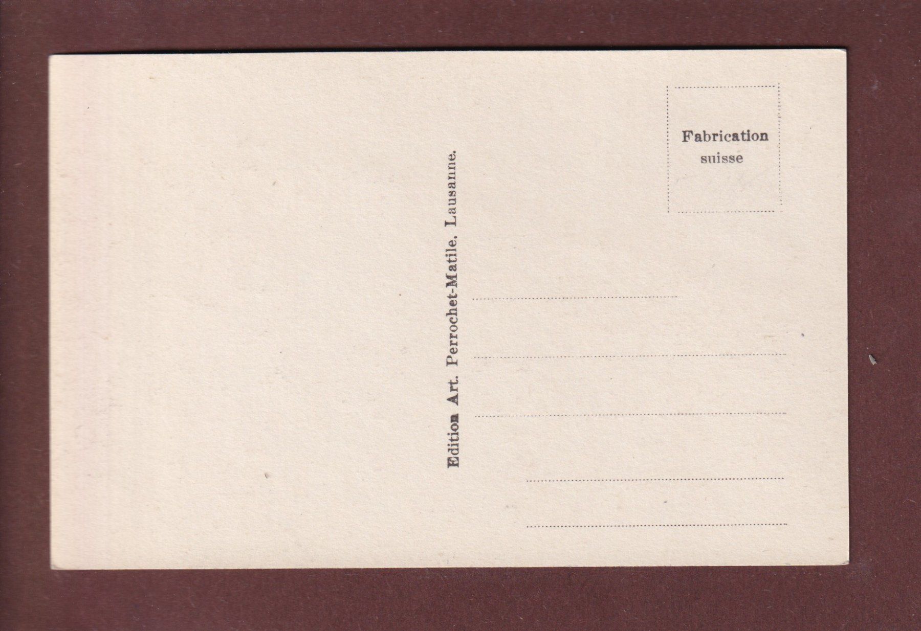 Cartoline postali: VIEGE - Nouveau Cimetière – Usato da Pully venduto da nicecards 1