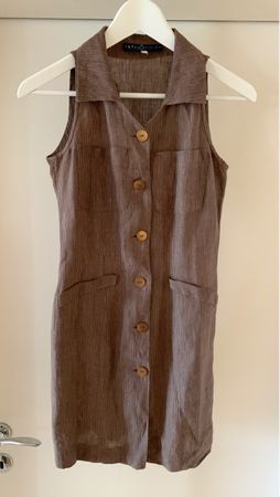 Leinen Kleid/ Ensemble