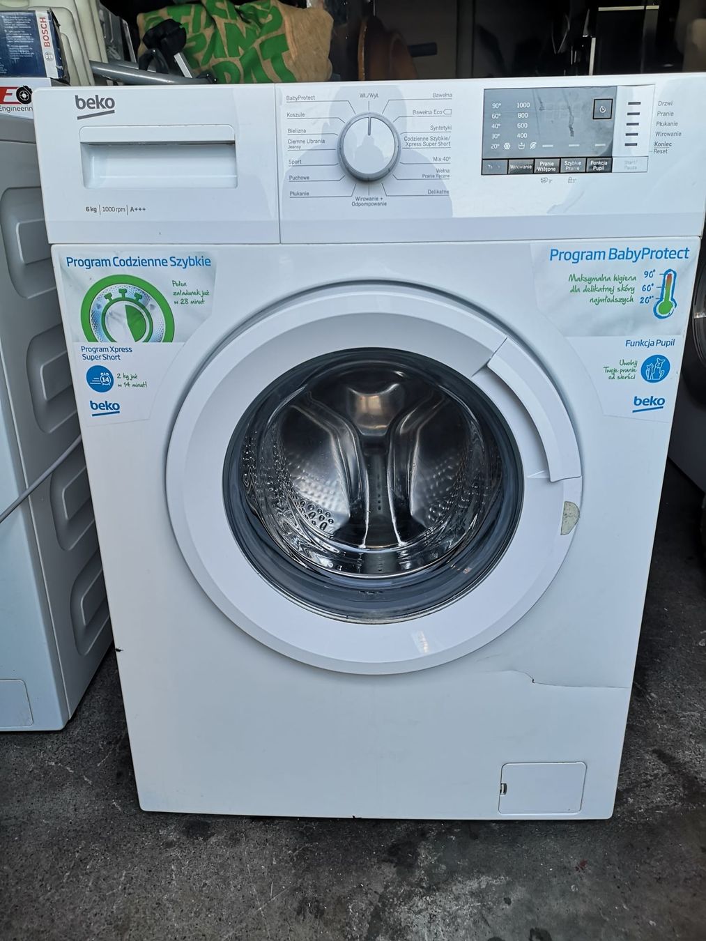 Machines à laver: Waschmaschine BEKO – D'occasion à Rickenbach SO par tic_q77z 3
